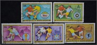 Mongolia Soccer Stamps; Postal History, Philatelic