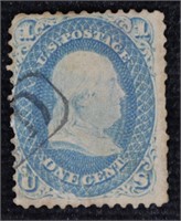 1861 Civil War Franklin Stamp