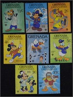 Disney Grenada Stamp Set; Postal History, Philatel