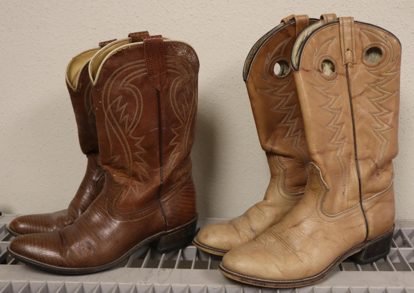 Vintage ACME Cowboy Western Boots Made in USA