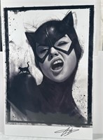 (SIGNED) ART PRINT - 11x17 - CATWOMAN - AARON