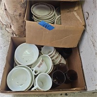 Pyrex Cups , Bowls , saucers