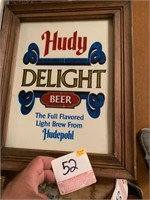 Hudy Beer Sign