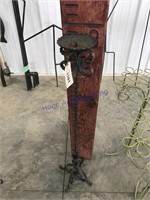 Candle holder, 35" tall