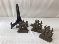 Book Ends & Plate Stand