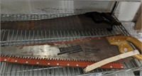 GROUP OF HAND SAWS