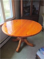 wooden dining table