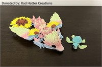 3D printed Sunflower dragon, Sea turtle