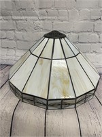 Leaded Glass Victorian Style Light Fixture