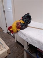 Shelf sitting rooster