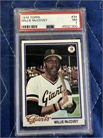 1978 TOPPS WILLIE MCCOVEY PSA NM 7