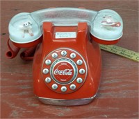 Coca Cola Snow Dome Telephone