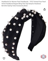 New approx. 264 pcs; Headbands for Women Pearl