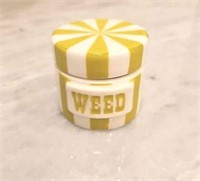 (N) Jonathan Adler WEED Small Canister Trinket Box