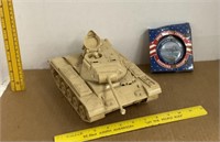 Plastic Tank, 1991 Desert Storm Medallion