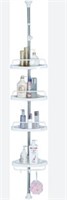 Baoyouni 4 Tier Bathroom Corner Shower Caddy