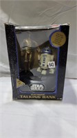 Nib vintage star wars talking bank