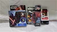 3 new in the pack star wars figures