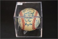 1984 Autographed Burlington Bees Baseball