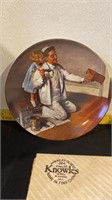 Vintage Norman Rockwell "The Painter" 1983 Fine