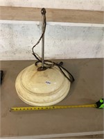 Vintage enamel hood light- needs cord