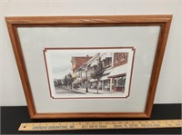 State Street Signed and Numbered Picture