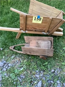 Wheelbarrow &
A little wagon