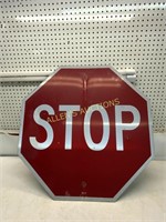 METAL STOP SIGN