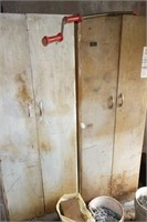 CONTENTS OF BASEMENT METAL CABINETS, WALL HANGING