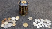 Silver Coins, Foreign, NR Golf Club Token & More