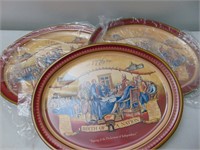 New Old Stock Miller Beer Trays - 3