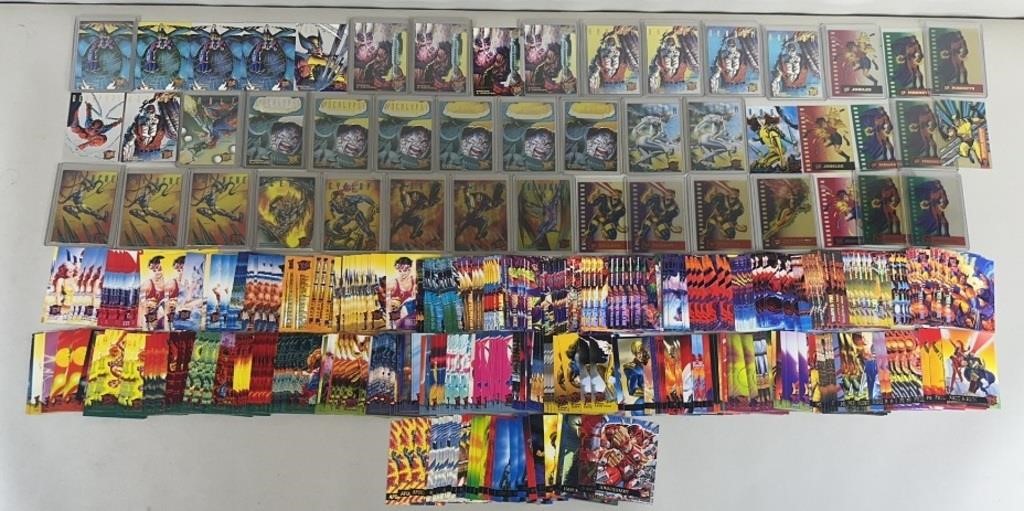 350pc 1995 Marvel Fleer Ultra Non-Sports Cards