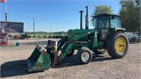 John Deere 4430 Cab Tractor With Loader