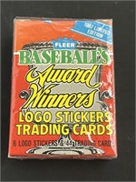 1987 Fleer Baseball Award Winners Factory Sealed