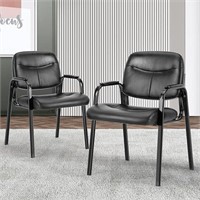 Guest Office Conference/Reception Chair  Set of2Bk