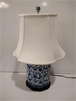 Room Tonic Blue & White Ceramic Table Lamp