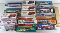 17pc Oil Tanker Trucks & Philips Banks In Box+