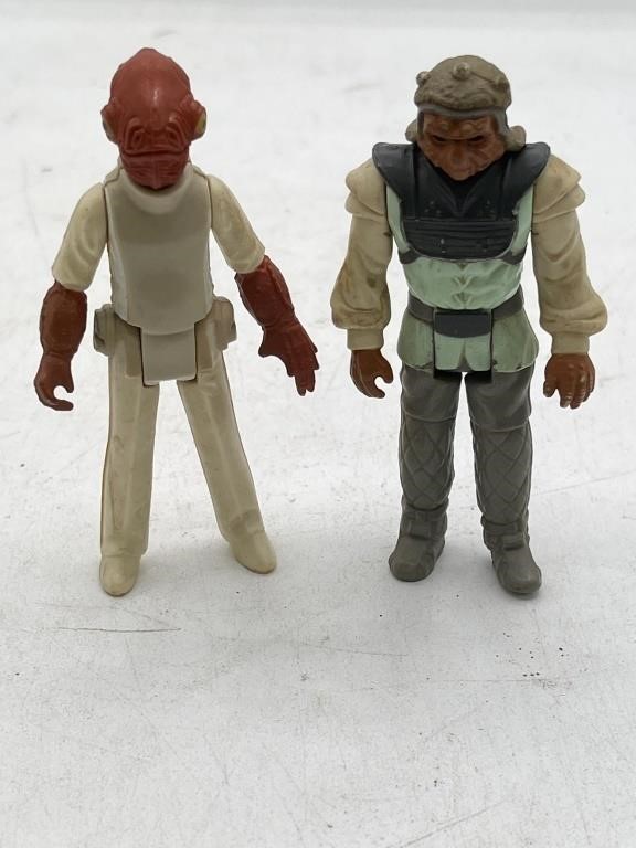 Star Wars 1982 Admiral Ackbar Nikto Jabba Skiff