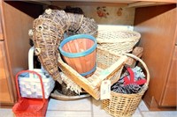 LARGE LOT OF BASKETS