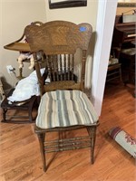 Vintage Caned Bottom Chair