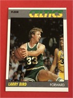 1987 Fleer Larry Bird Card #11 Boston Celtics HOF