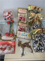 Vintage Old Store Stock Christmas Ornaments