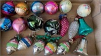 Vintage Glass Christmas Ornaments as seen