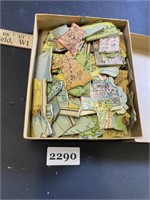 Vintage America Puzzle - Pieces are Shaped like