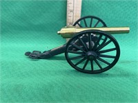 Cast iron and brass canon from Gettysburg