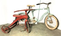 Vintage Child's Bike & Trike