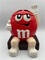 Mars Red M&M Cookie Jar