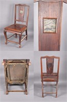 Set of Four 18th C. Chinese Carved Rosewood Chairs