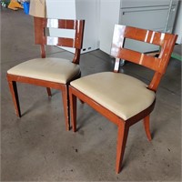 2x Wooden Side Chairs