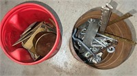 2 Small Cans Of Brass & Hardware